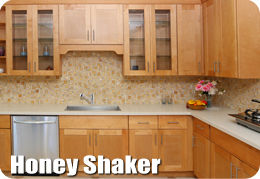 Honey Shaker Cabinets