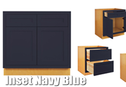 Inset Navy Blue